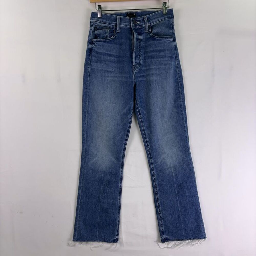 MOTHER The Triple Ankle Fray Jeans